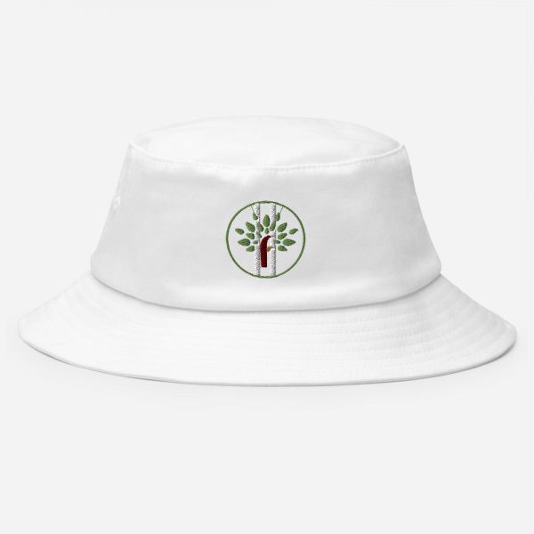 Bucket Hat White Front