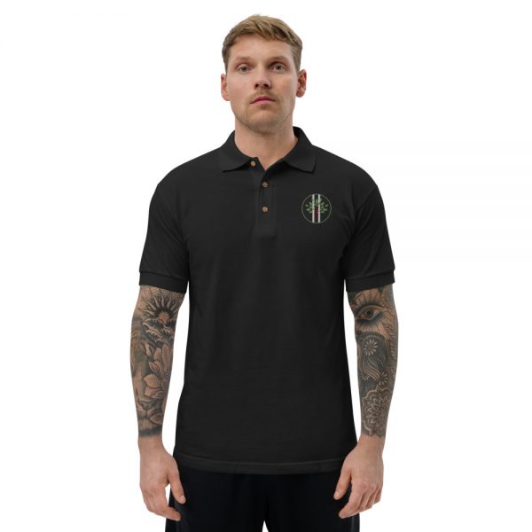 Classic Polo Shirt Black Front