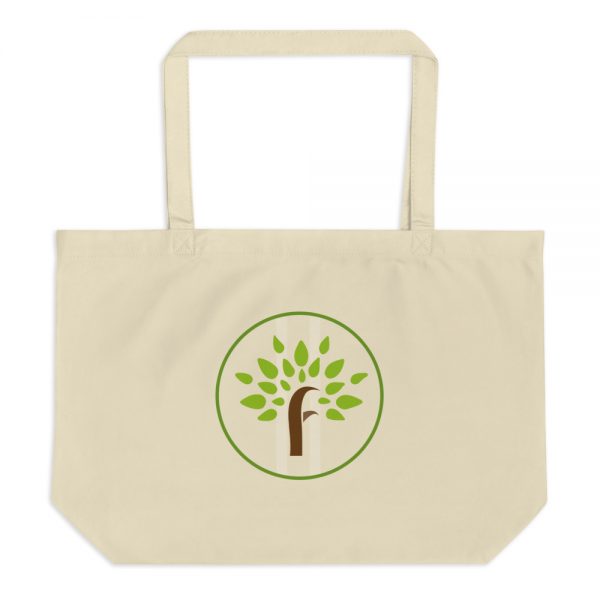 Large Eco Tote Oyster Front