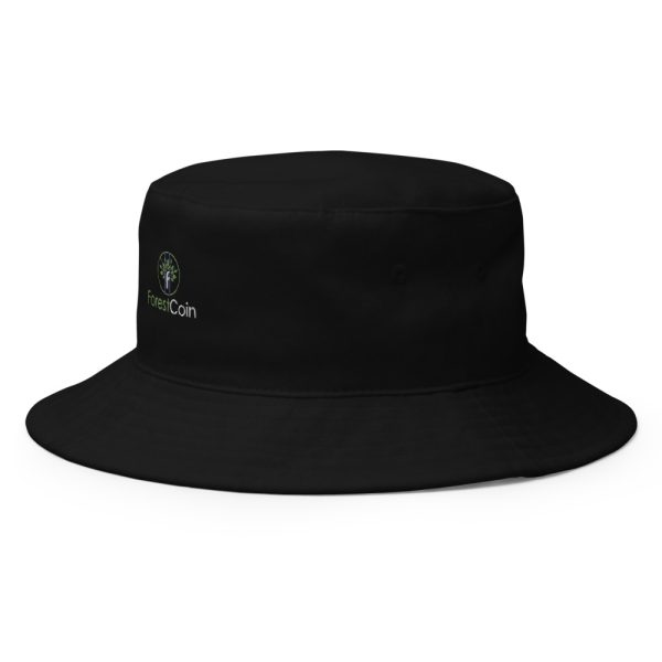 Bucket Hat Big Accessories Black Left Front