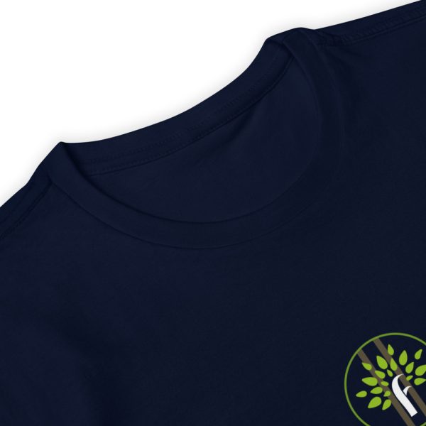 Mens Fitted Straight Cut T-shirt Navy