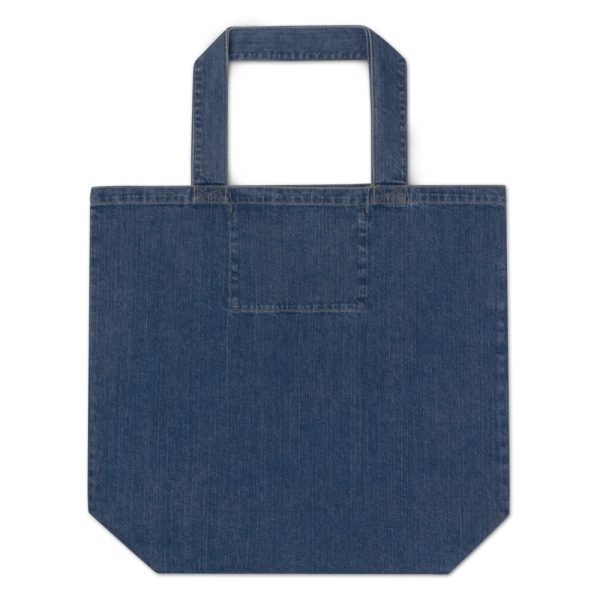 Organic Denim Tote Bag Denim Blue