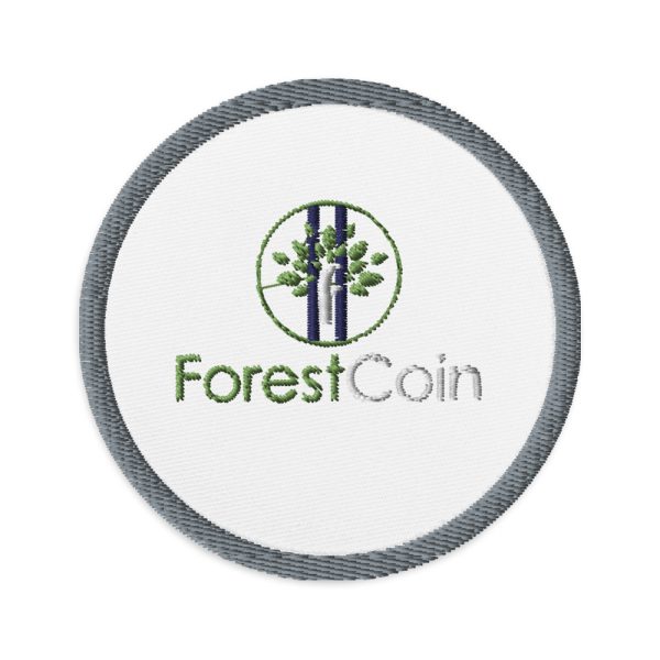 Embroidered Patches White Front